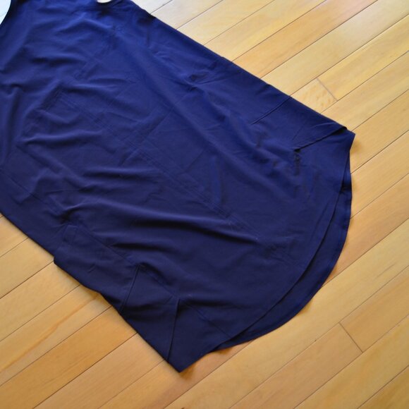 T by Talbots Cap Sleeve Navy Blue Shift Dress Size XL NWT - Picture 10 of 12